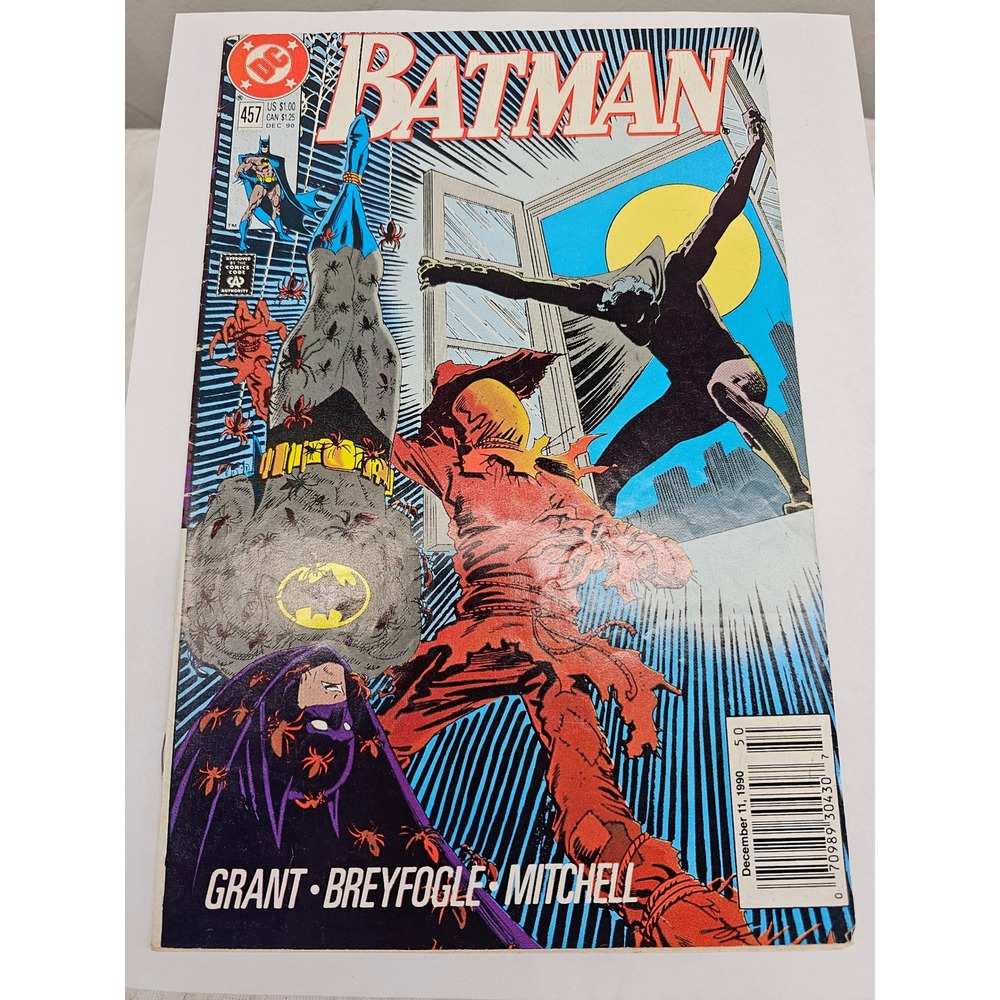 Batman 457 Misprint Error fair condition